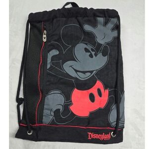 Disney Drawstring Bag - Mickey Mouse Timeless - Disneyland Resort EUC